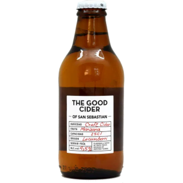 Сидр Гуд Сайдер Сан-Себастьян Яблоко 0,25 / The Good Cider of San Sebastian Apple-0