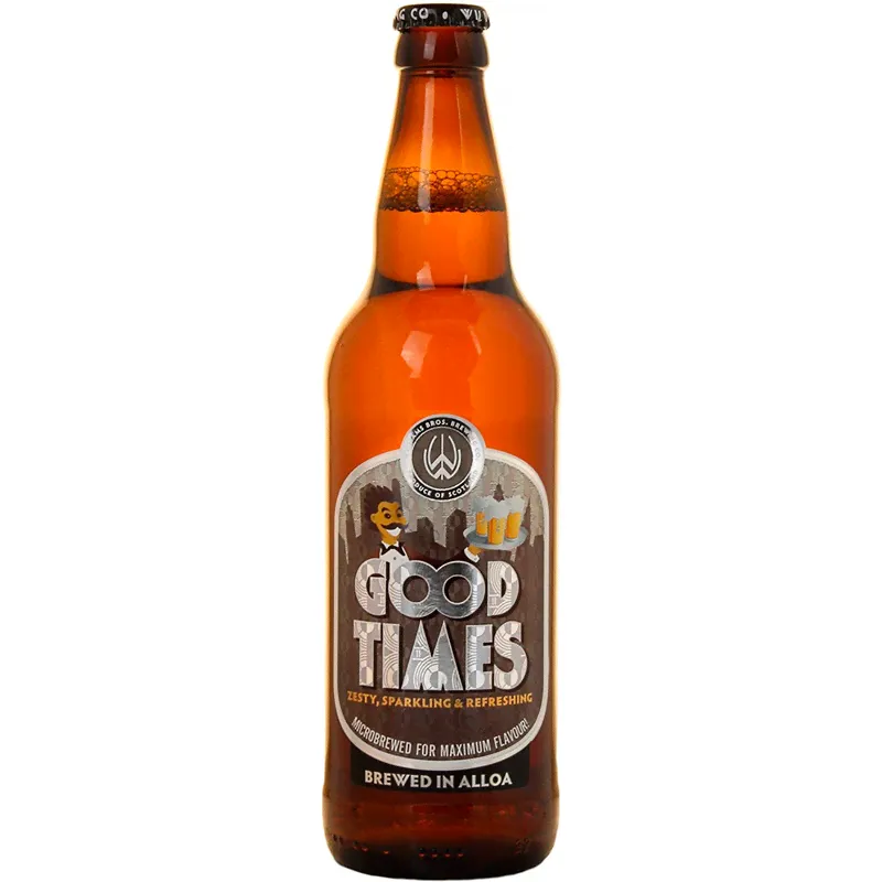 Пиво William's Bros Good Times, Вильямс Брос Гуд Таймс 5.0%, 0.5, стекло