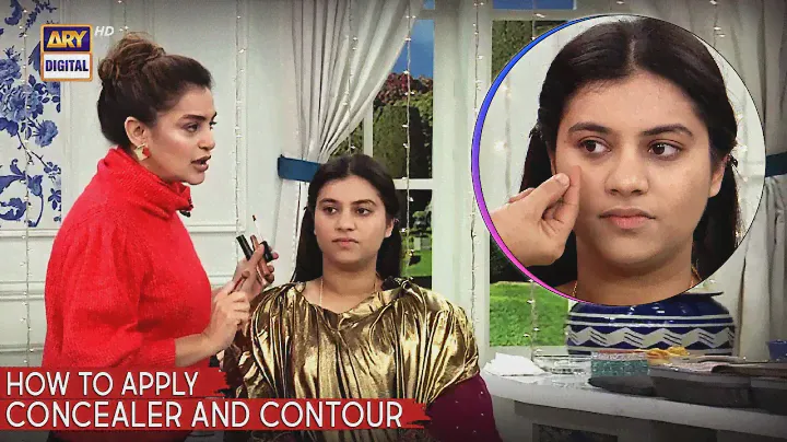 How to Use Your Concealer for Contour and Highlighting | Good Morning Pakistan