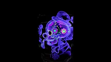 Светящиеся футболки GOOD fluro power - FLOWER BASTARD ( Glow in the Dark & UV black light )